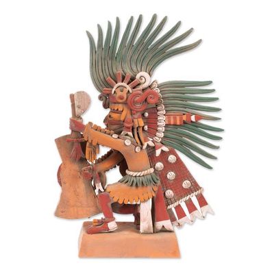 Alternate image for Ceramic Sculpture of the Aztec God of Agriculture Xipe Totec Xipe Totec