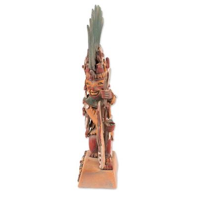 Alternate image for Ceramic Sculpture of the Aztec God of Agriculture Xipe Totec Xipe Totec