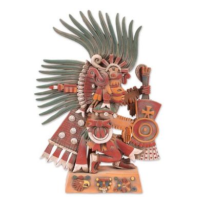 Alternate image for Ceramic Sculpture of the Aztec God of Agriculture Xipe Totec Xipe Totec