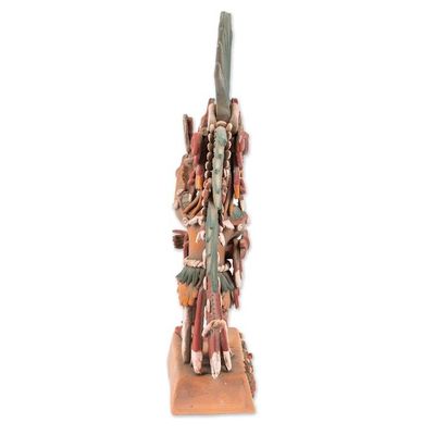Alternate image for Ceramic Sculpture of the Aztec God of Agriculture Xipe Totec Xipe Totec