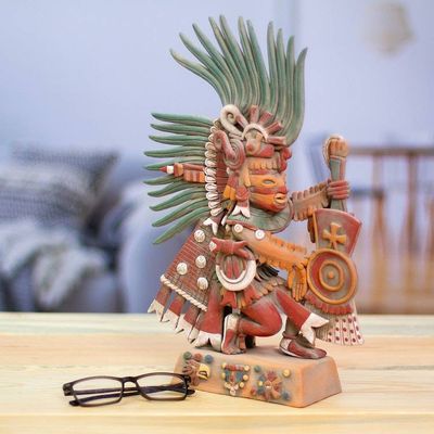 Alternate image for Ceramic Sculpture of the Aztec God of Agriculture Xipe Totec Xipe Totec