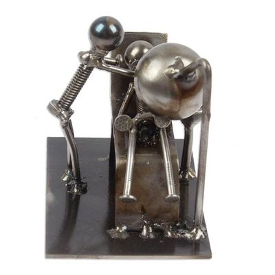 Alternate image for Eco-Friendly Dentist Figurine Made with Recycled Metal Dentist Appointment
