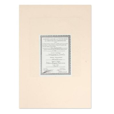 Alternate image for Mexican-Made Signed Limited Edition Rooster Woodcut Print Eggcellent