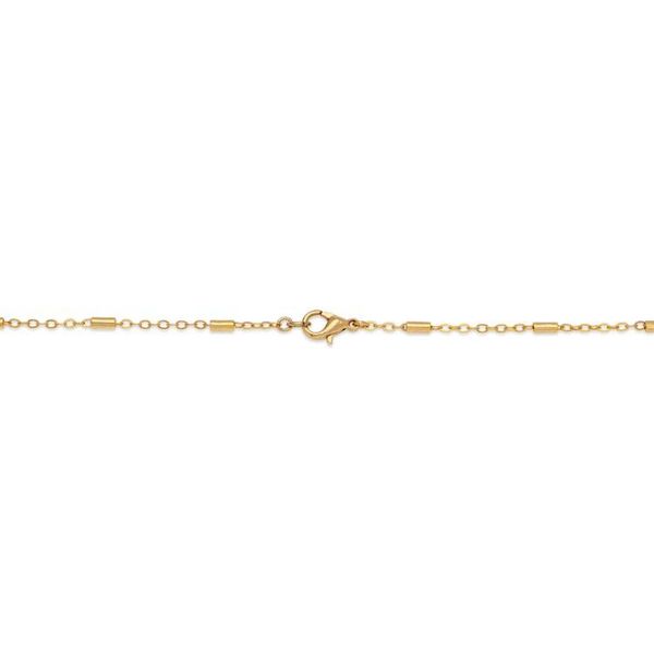 Alternate image for Artisan-Made 24k Gold-Plated Cultured Pearl Station Necklace Elegance  Pearls