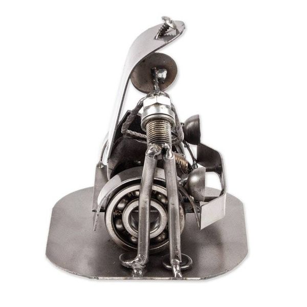 Alternate image for Recycled Auto Parts Sculpture Metal Art Mexico Rustic Car Mechanic