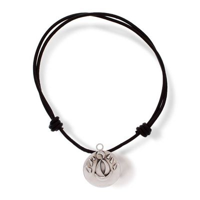 Alternate image for Taxco 925 Sterling Silver Aztec Pendant Necklace from Mexico Tonantzin My Guadalupe