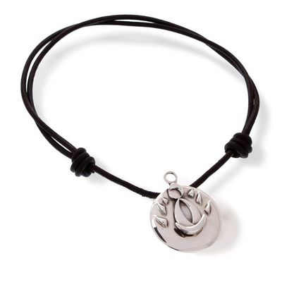 Alternate image for Taxco 925 Sterling Silver Aztec Pendant Necklace from Mexico Tonantzin My Guadalupe