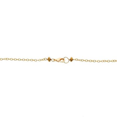 Alternate image for 14k Gold-Plated Multi-Gemstone Necklace and Earrings Set Drops of Glamour
