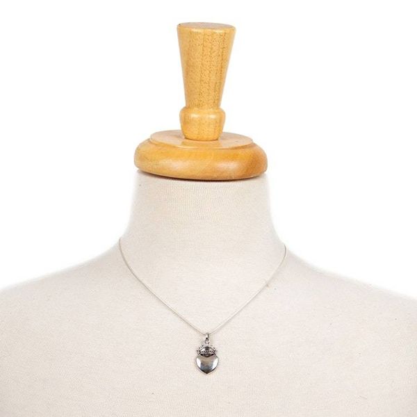 Alternate image for Sterling silver heart necklace Love Coronation
