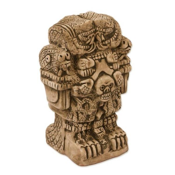Alternate image for Ceramic figurine Large Serpent Skirt Goddess