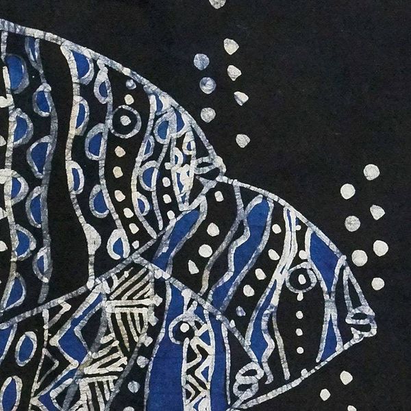 Alternate image for Fish-Motif Wall Hanging from Ghana The Fish Family II