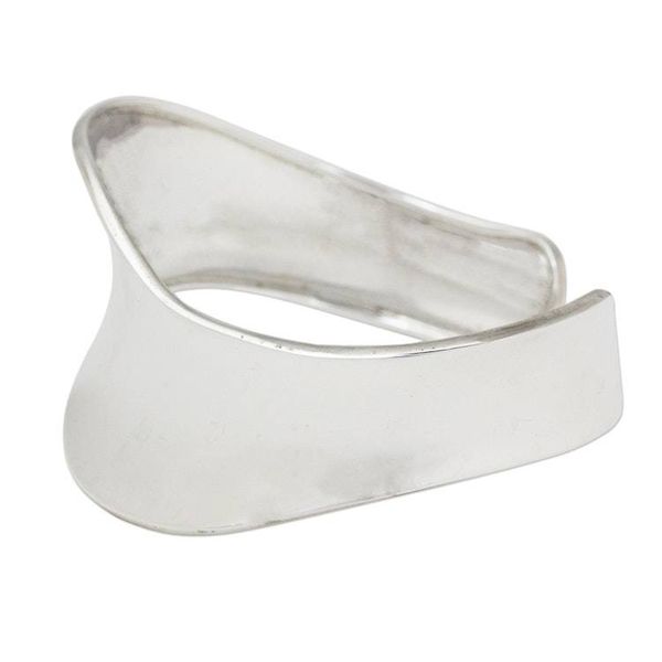 Alternate image for Sterling silver cuff bracelet Silver Ribbon