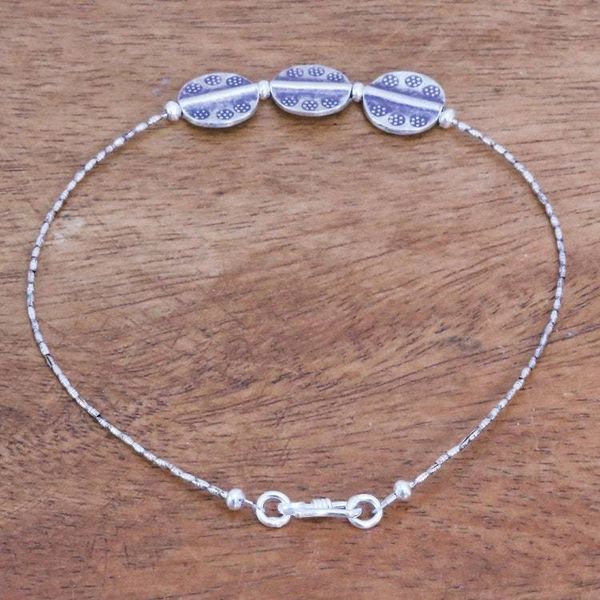 Alternate image for Hill Tribe 950 Silver Anklet Mystic Origins