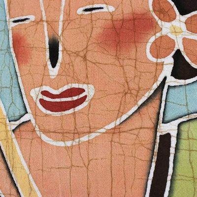Alternate image for Cotton cushion covers Pair Eastern Women