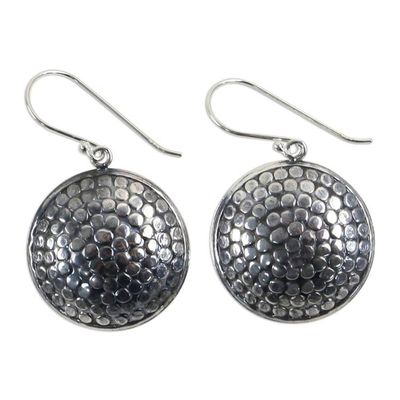 Alternate image for Artisan Crafted 925 Sterling Silver Earrings from Thailand Pollen