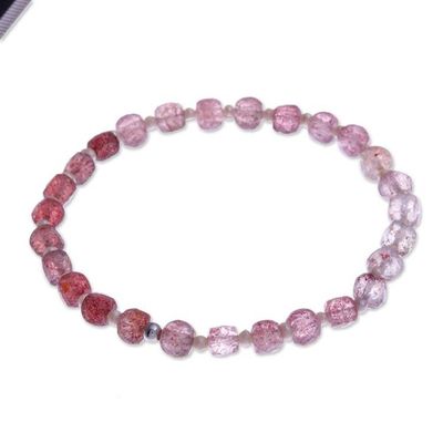 Alternate image for Handcrafted Quartz and Cultured Pearl Bracelet Colors of Chiang Mai