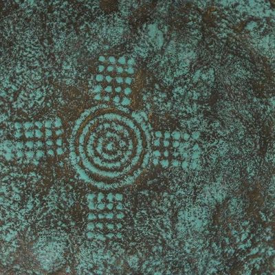 Alternate image for Artisan Crafted Recycled Paper Decorative Bowl from Thailand Exotic Ocean
