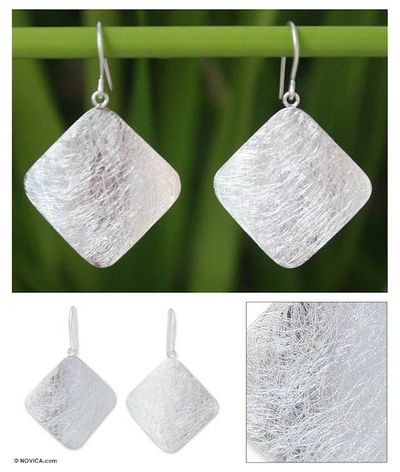 Alternate image for Sterling silver dangle earrings Discretions