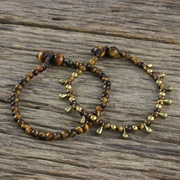 Alternate image for Tigers Eye Beaded Bracelets from Thailand Pair Beautiful Forever