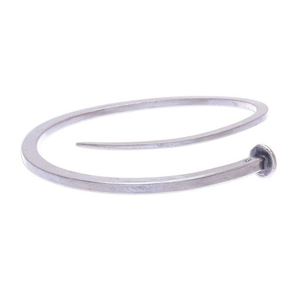 Alternate image for Fun Sterling Silver Nail Cuff Bracelet Nailed It