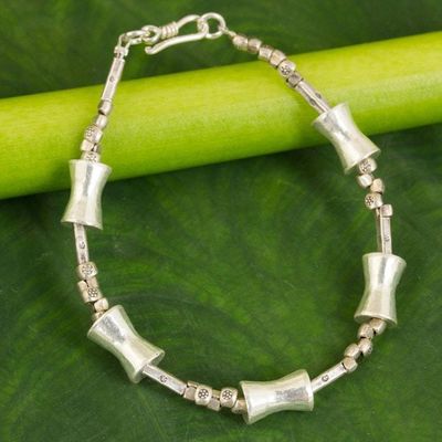 Alternate image for Unique Hill Tribe Silver Bracelet Sterling Integrity