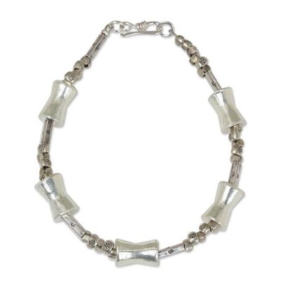 Alternate image for Unique Hill Tribe Silver Bracelet Sterling Integrity
