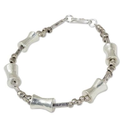 Alternate image for Unique Hill Tribe Silver Bracelet Sterling Integrity