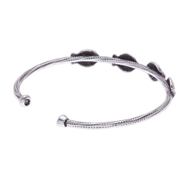 Alternate image for Fish Family 950 Silver Cuff Bracelet Fish Family