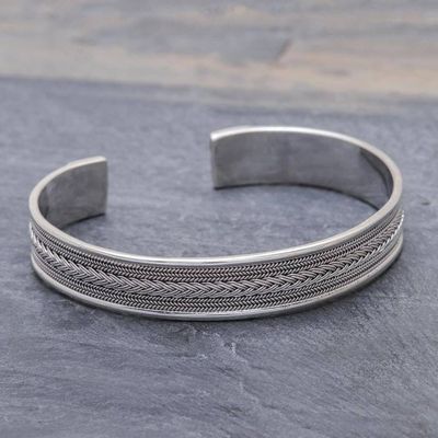 Primary image for Patterned Sterling Silver Cuff Bracelet Patterns