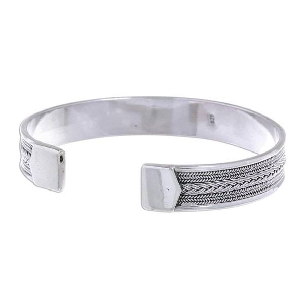 Alternate image for Patterned Sterling Silver Cuff Bracelet Patterns