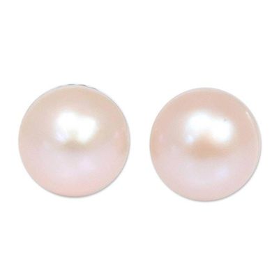 Alternate image for Hand Made Pearl Earrings Dawn Serenade
