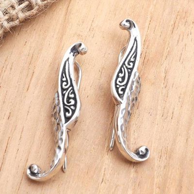 Primary image for Sterling Silver Ear Climber Earrings from Bali Creative Personality