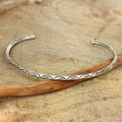 Alternate image for Narrow Silver Cuff Garland