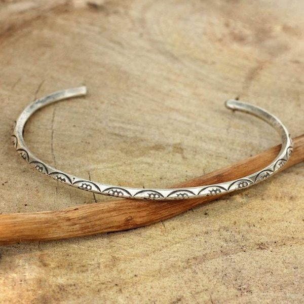 Alternate image for Narrow Silver Cuff Garland