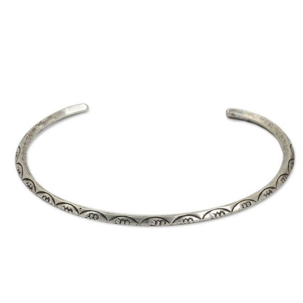 Alternate image for Narrow Silver Cuff Garland
