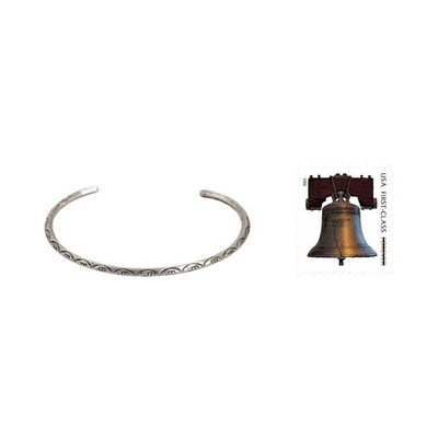 Alternate image for Narrow Silver Cuff Garland