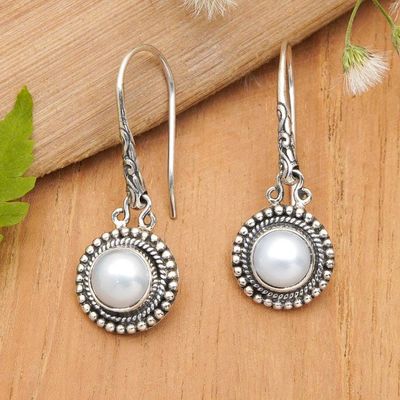 Primary image for Cultured Freshwater Pearl Dangle Earrings from Bali Enchanted Radiance
