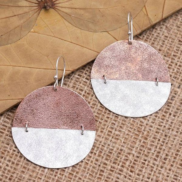 Alternate image for Sterling Silver Copper Accent Dangle Earrings Wedding Party