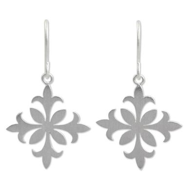 Alternate image for Earrings Crafted by Hand with Sterling Silver Siam Goth