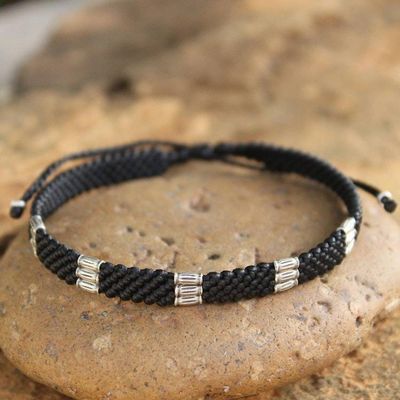 Primary image for Silver Braided Bracelet Hill Tribe Rice
