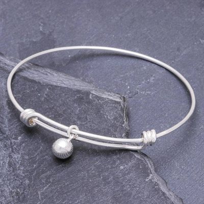 Alternate image for 925 Sterling Silver Simple Charm Bracelet from Thailand Lucky Bauble