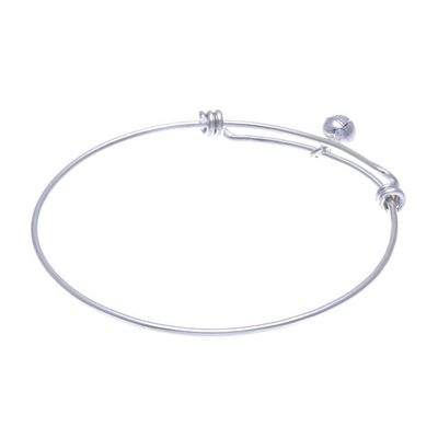 Alternate image for 925 Sterling Silver Simple Charm Bracelet from Thailand Lucky Bauble