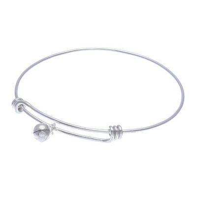 Alternate image for 925 Sterling Silver Simple Charm Bracelet from Thailand Lucky Bauble