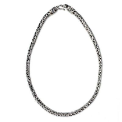 Alternate image for Womens sterling silver chain necklace Down to the Wire