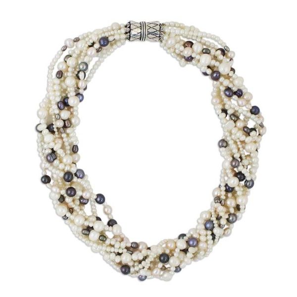 Alternate image for Pearl strand necklace Luminous