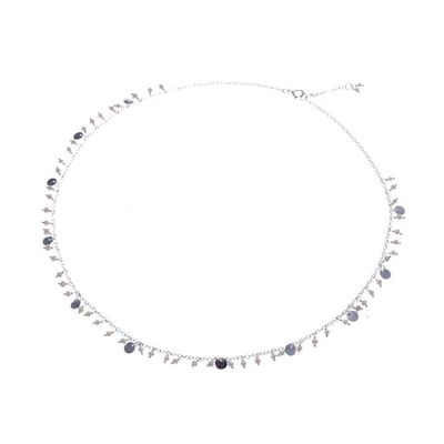 Alternate image for Cultured Pearl Sterling Silver Charm Necklace from Thailand Bright Morning Dew