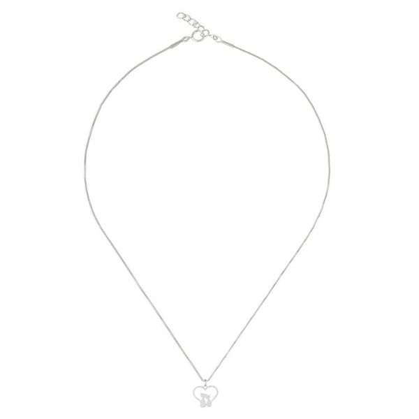 Alternate image for Loving Sterling Silver Cat Pendant Necklace from Thailand Cats in Love