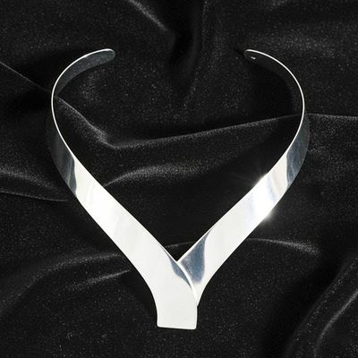 Alternate image for Unique Sterling Silver Collar Necklace Seduction
