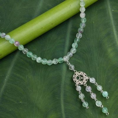 Alternate image for Fluorite choker Season of Love
