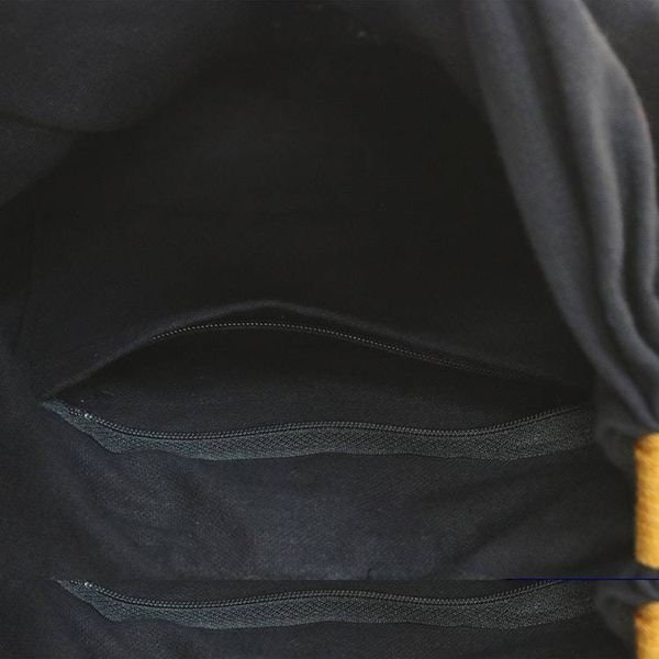 Alternate image for Zigzag Motif Cotton Blend Shoulder Bag from Thailand Sophisticated Zigzag